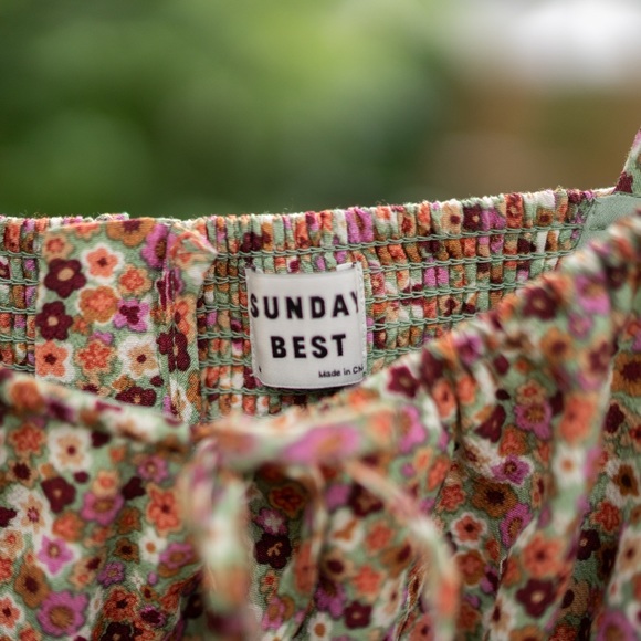 Aritzia Sunday Best Delilah Peasant Tank - Picture 2 of 4